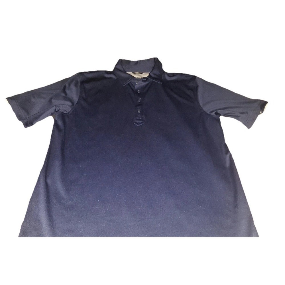Zero Restriction Tour Series Polo Shirt Short Sleeve Men's Size Large‎ Blue golf